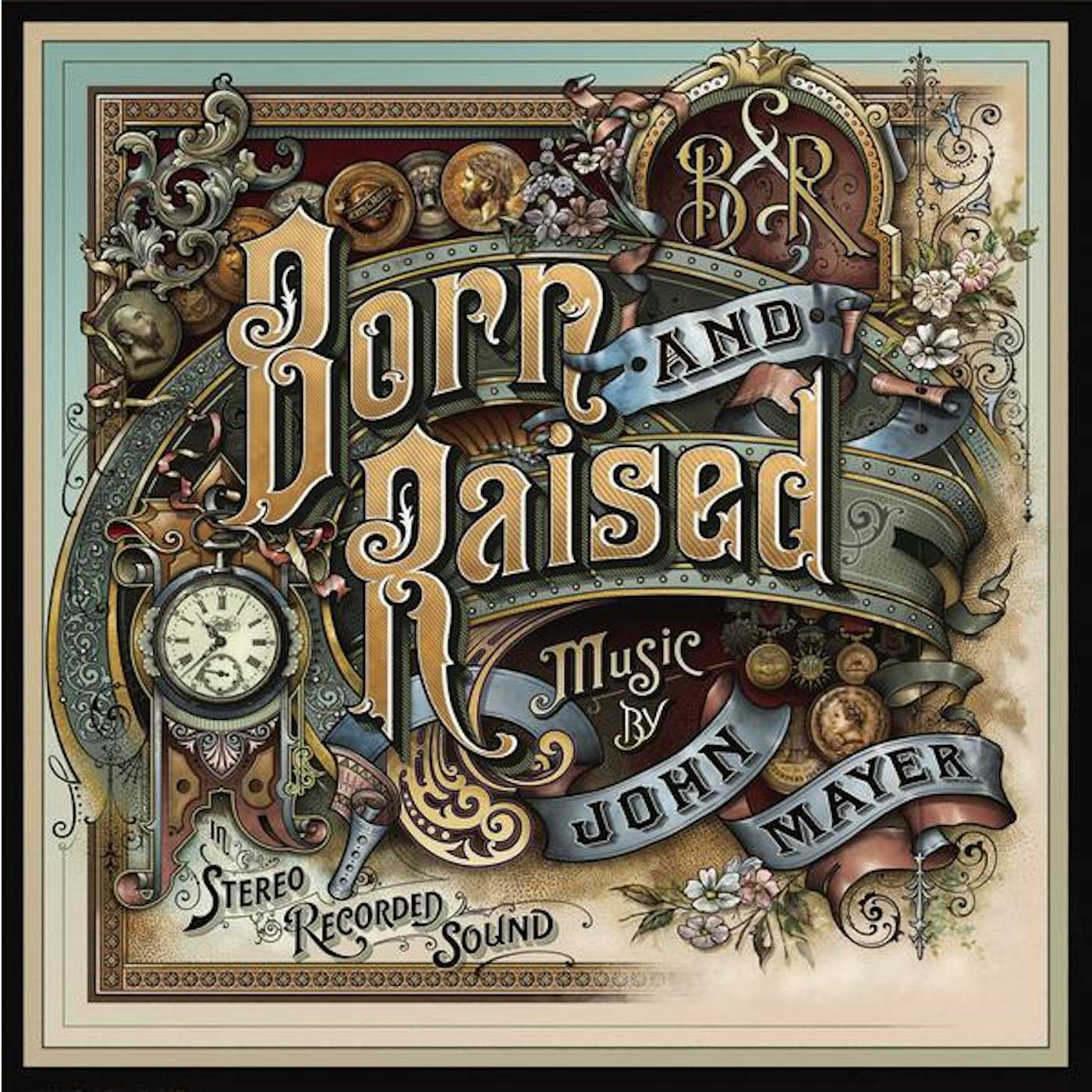 John Mayer BORN & RAISED (2LP/CD/180G/GATEFOLD) Vinyl Record