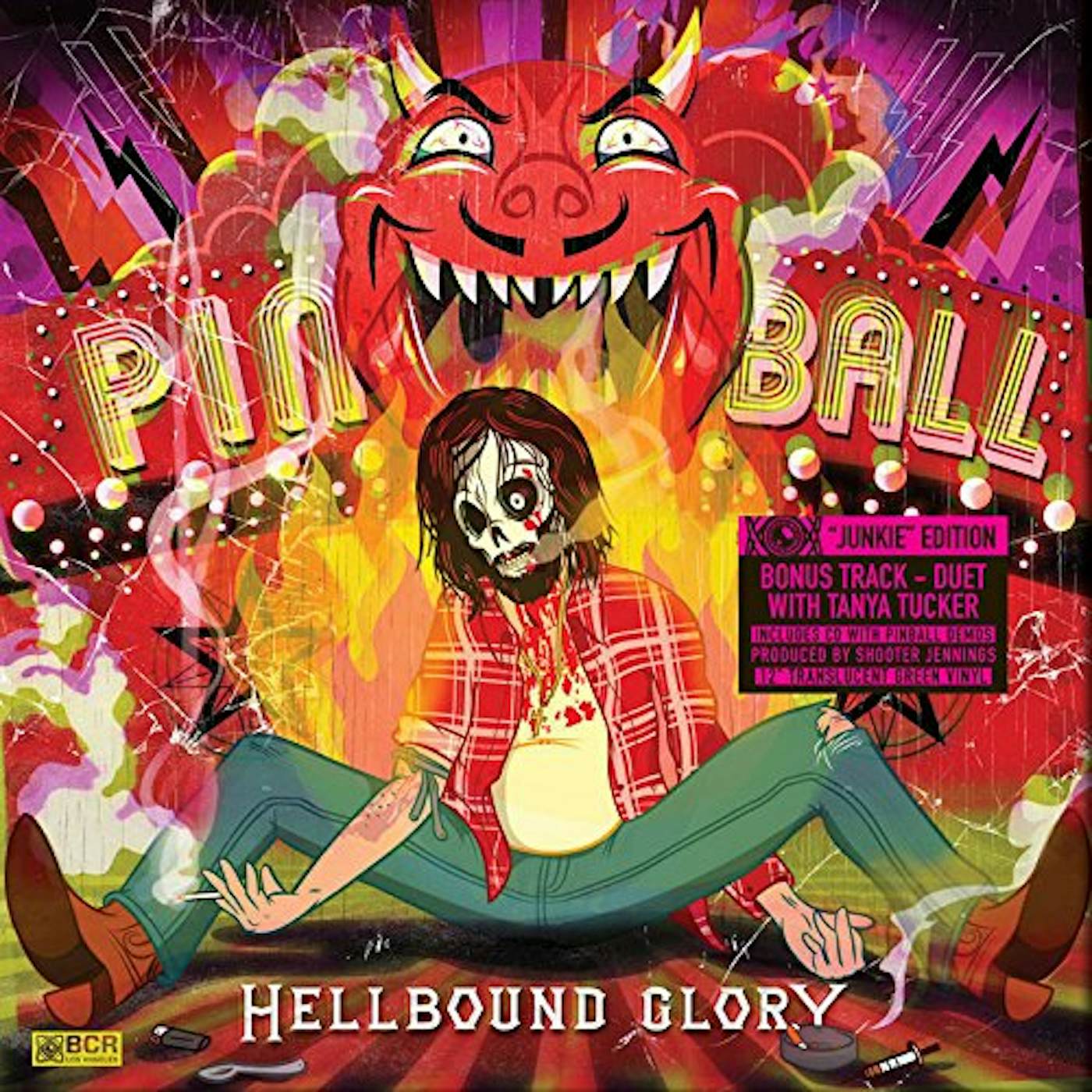 Hellbound Glory Pinball (Junkie Edition) Vinyl Record