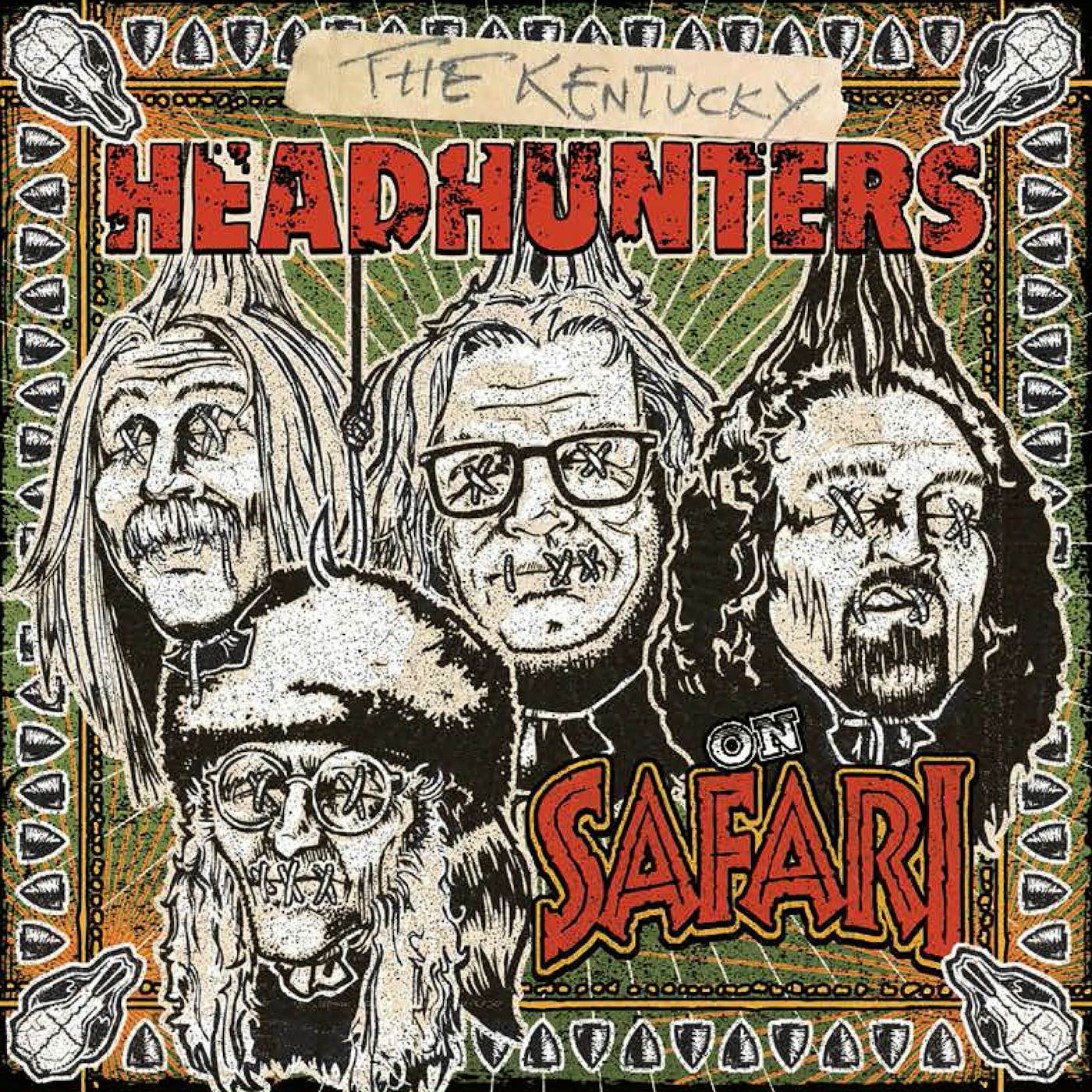 The Kentucky Headhunters On Safari Vinyl Record