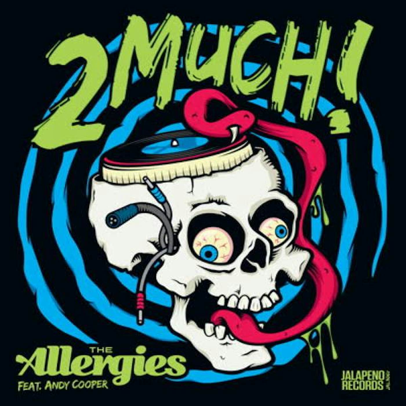The Allergies 2 Much! Vinyl Record