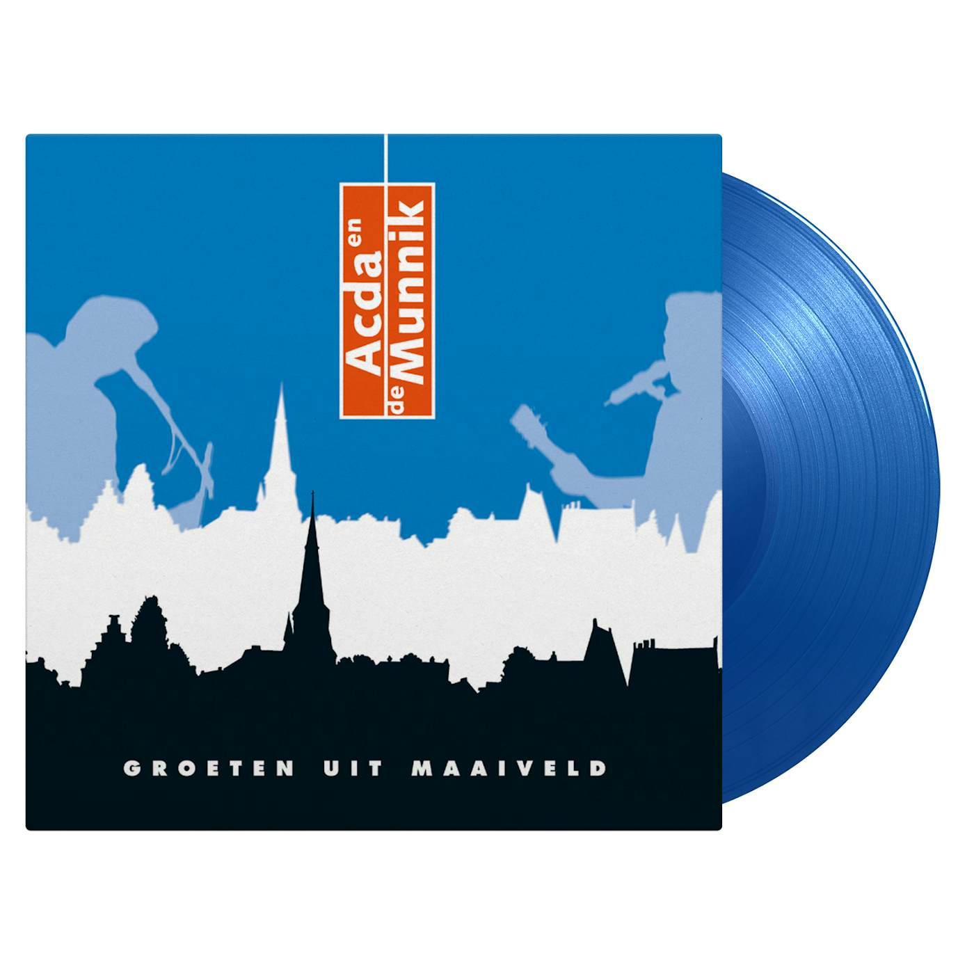 Acda & De Munnik Groeten Uit Maaiveld   Blue Vinyl Record