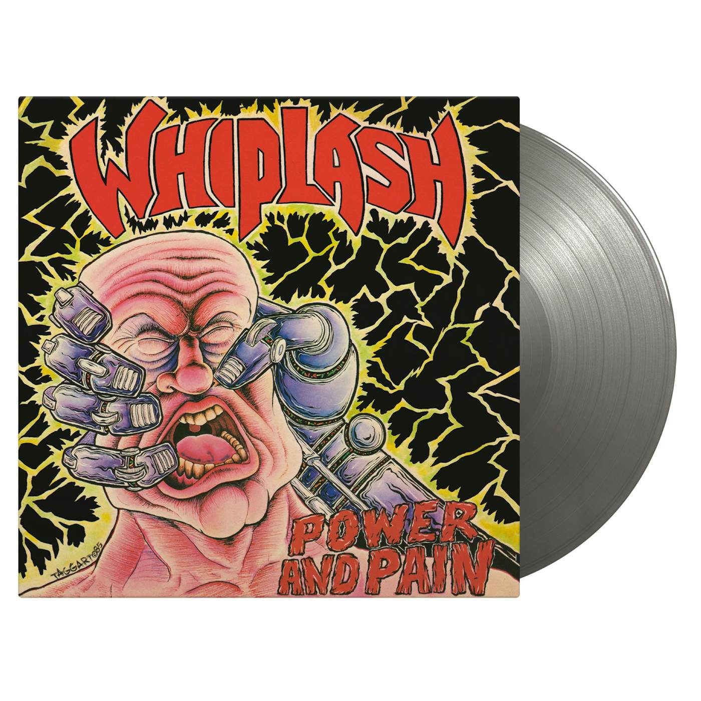 Whiplash Power And Pain Ltd Ed Silver Vinyl 180 G Vinyl Record