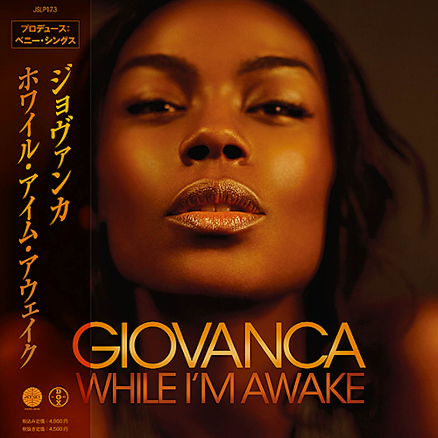 Giovanca While I'm Awake  Japanese Import  Inser Vinyl Record
