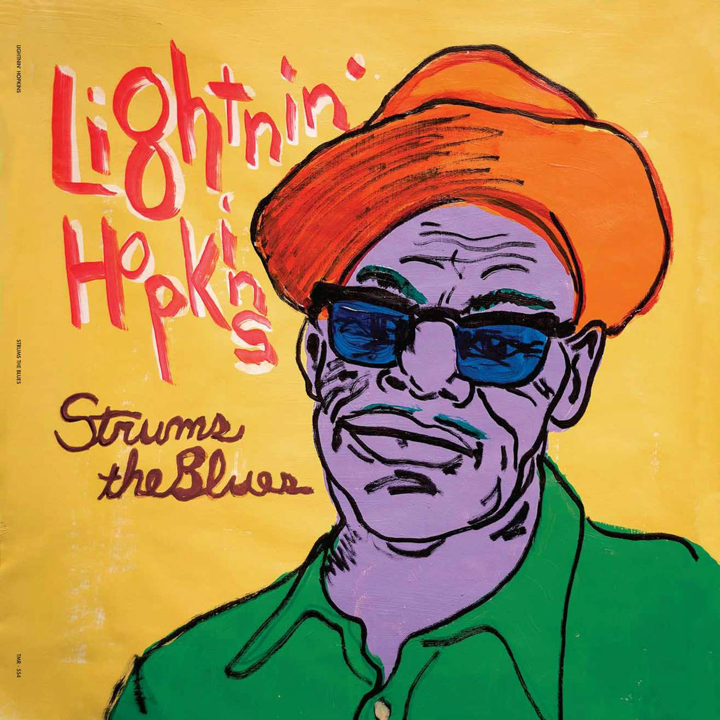 Lightnin' Hopkins STRUMS THE BLUES (180G/DIRECT TO BOARD RECORDING) Vinyl Record