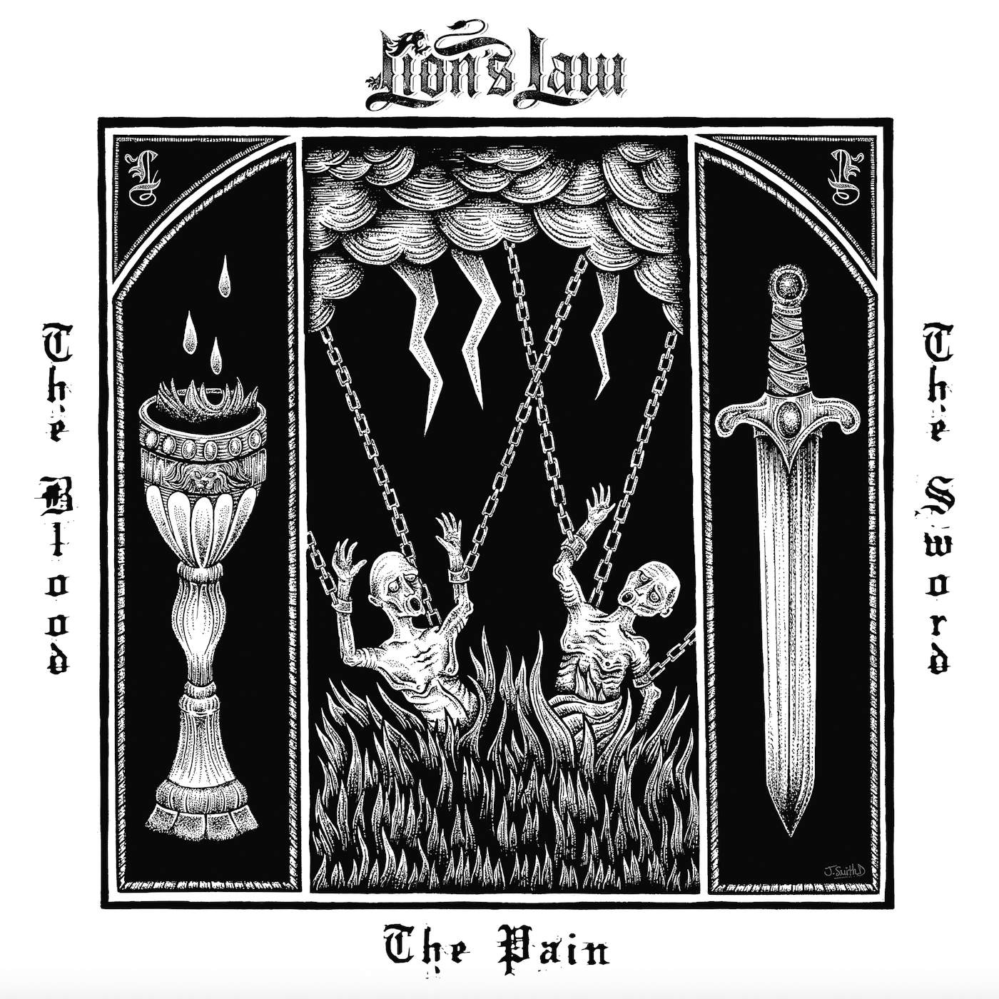 Lion's Law PAIN, THE BLOOD, & THE SWORD Vinyl Record