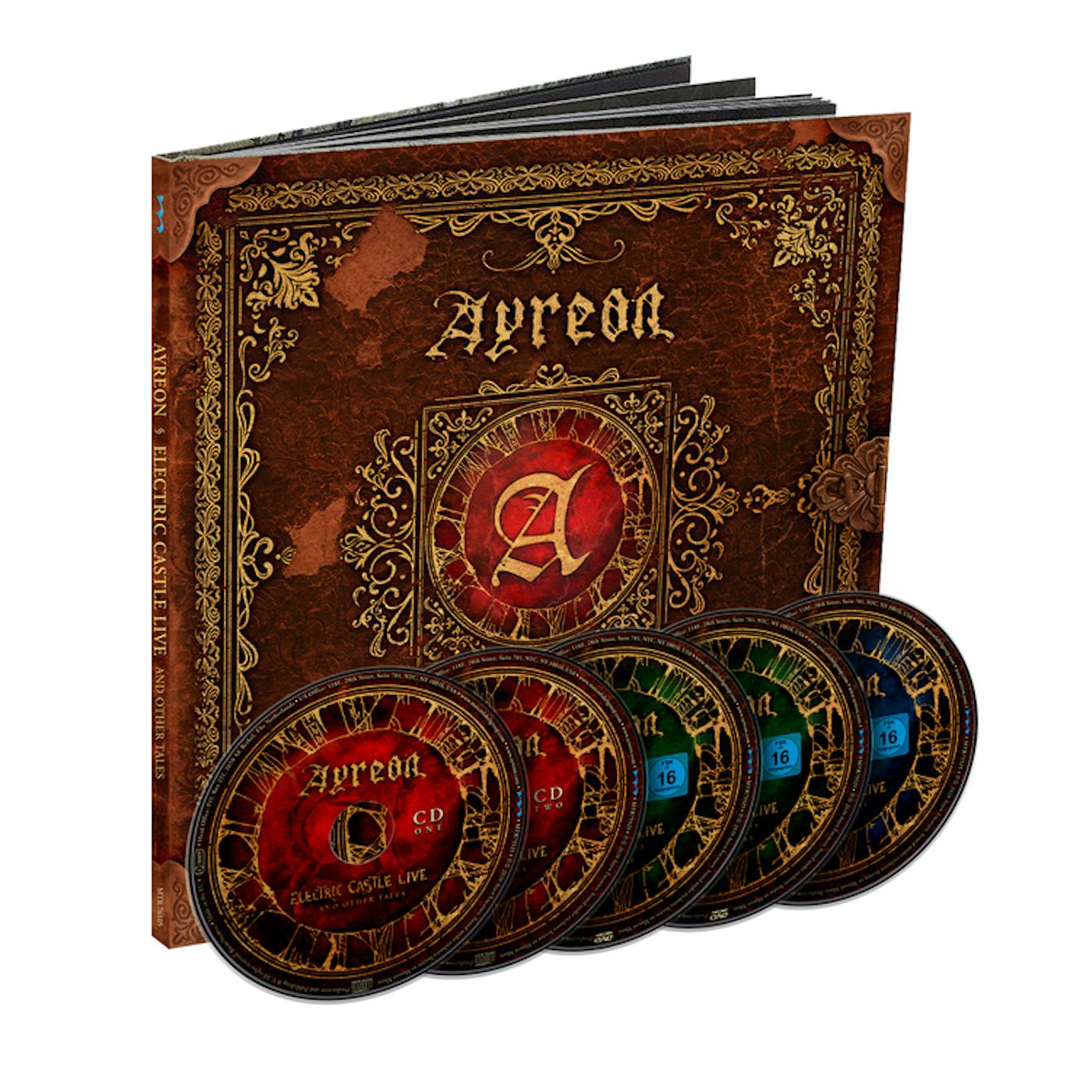 Ayreon ELECTRIC CASTLE LIVE & OTHER TALES (DELUXE 5-DISC PHOTOBOOK) CD