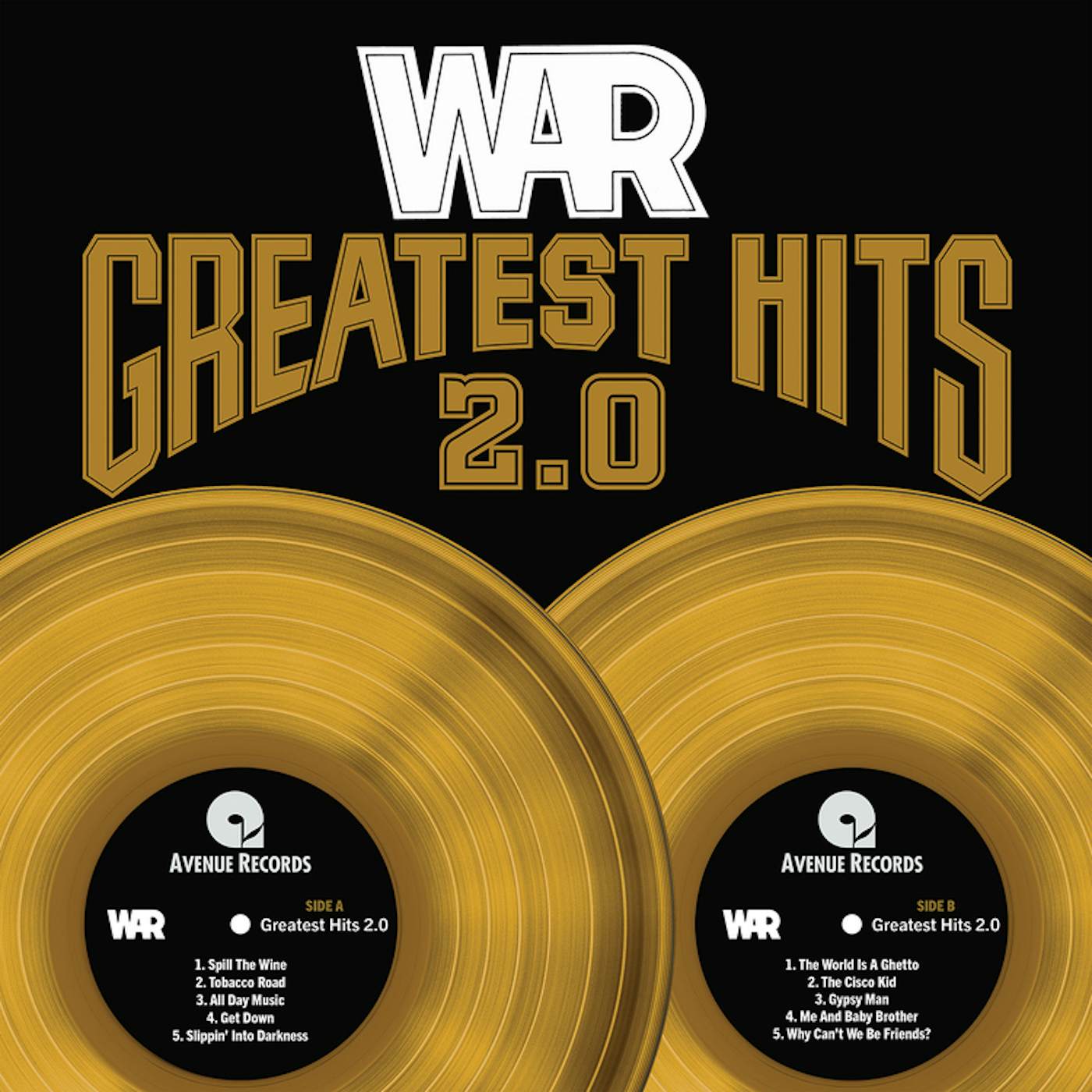 War GREATEST HITS 2.0 (2CD) CD