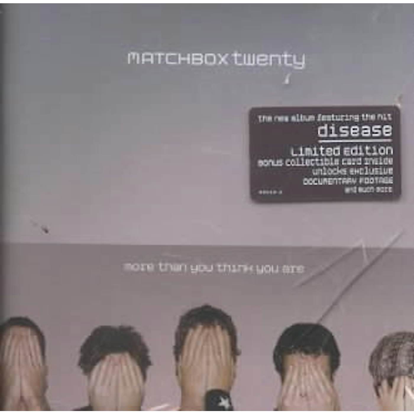 Matchbox 20 More Than You Think You Are CD