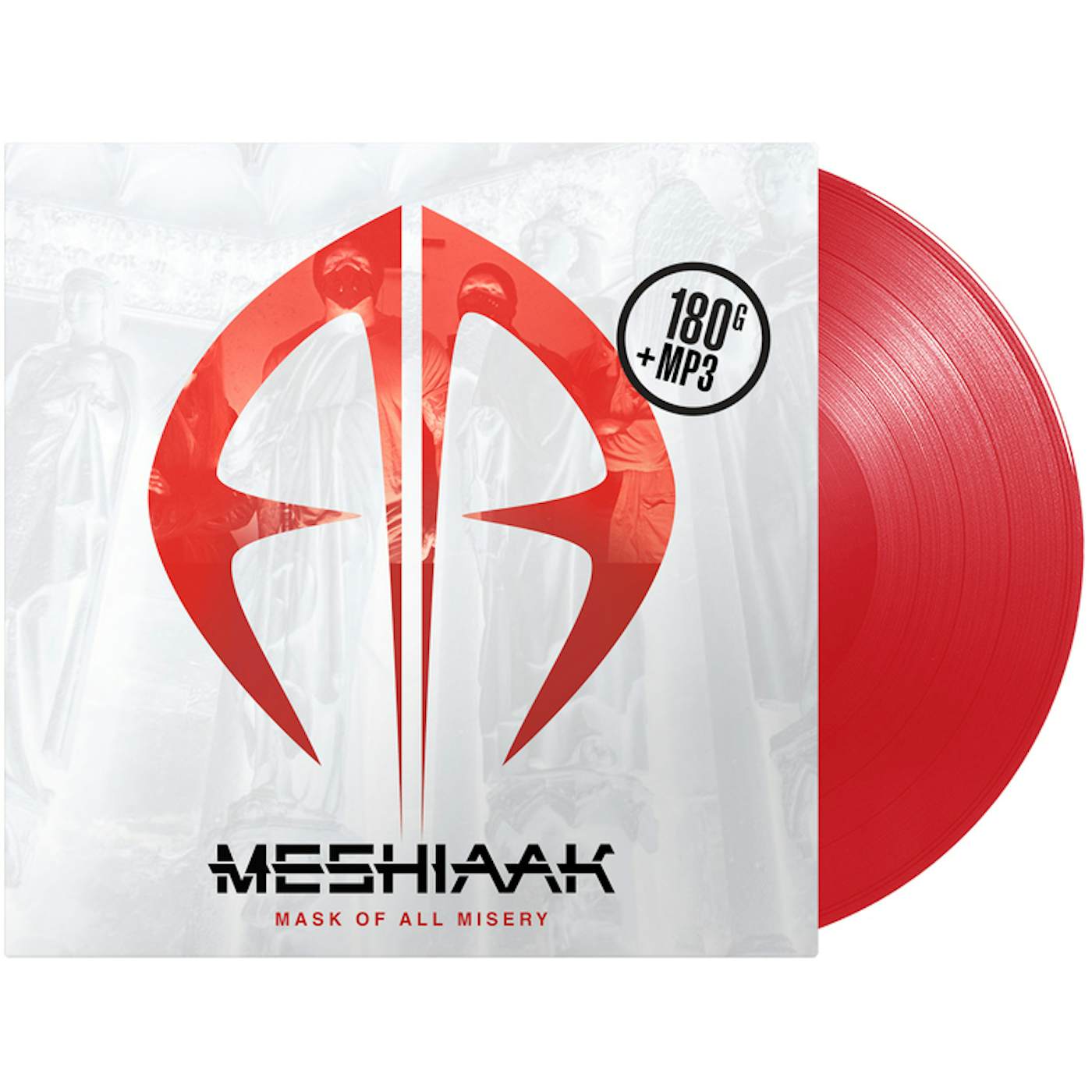 Meshiaak MASK OF ALL MISERY (RED VINYL) Vinyl Record