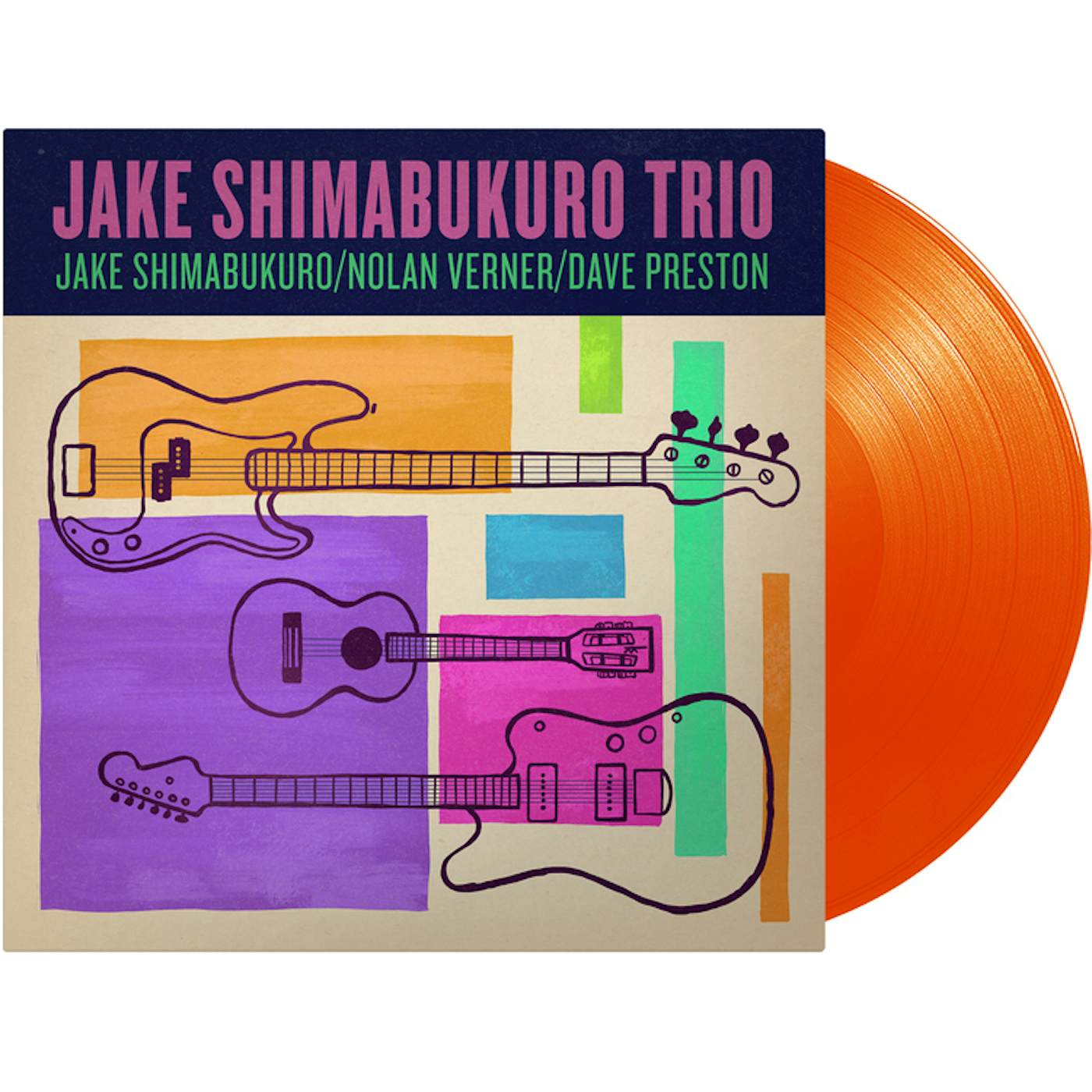 Jake Shimabukuro / Nolan Verner / Dave Preston TRIO Vinyl Record