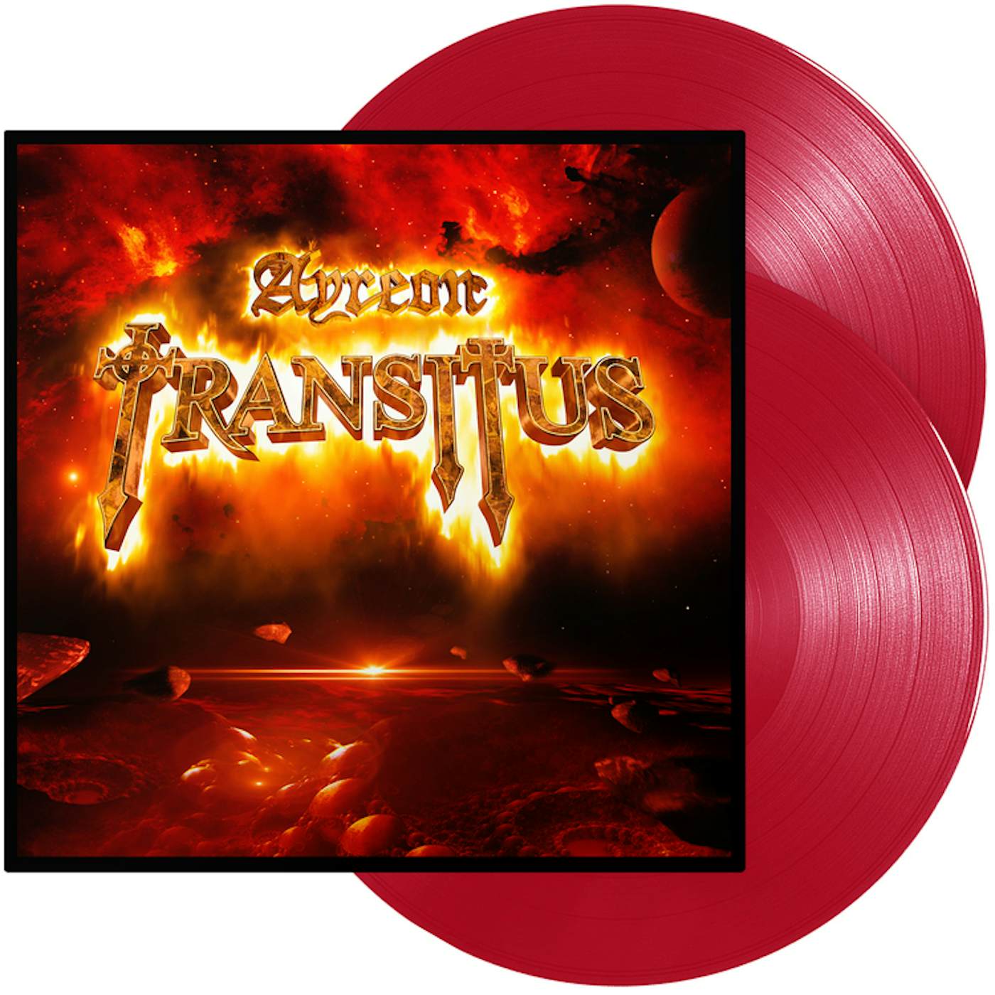 Ayreon TRANSITUS (RED VINYL/2LP) Vinyl Record