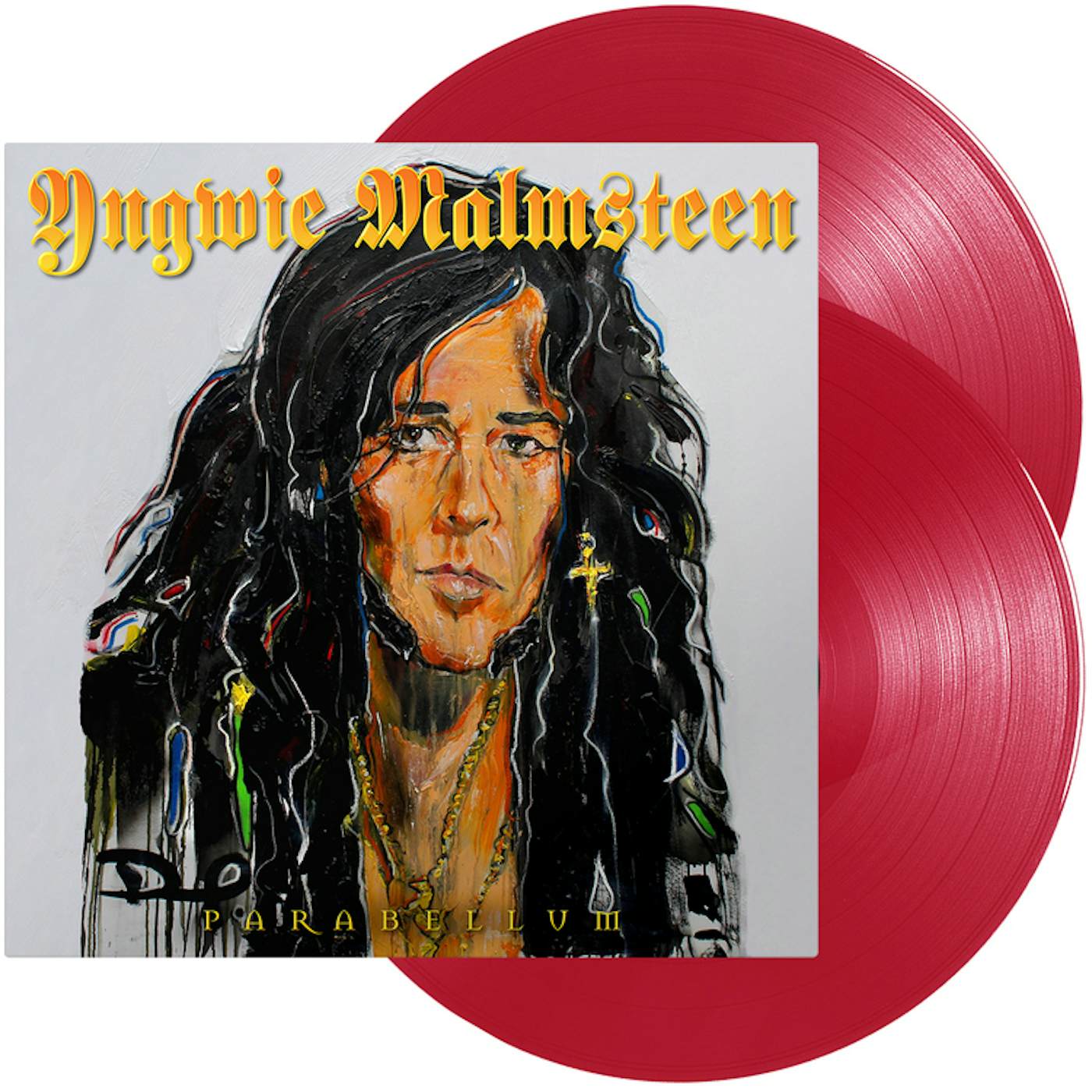 Yngwie Malmsteen PARABELLUM (RED VINYL) Vinyl Record