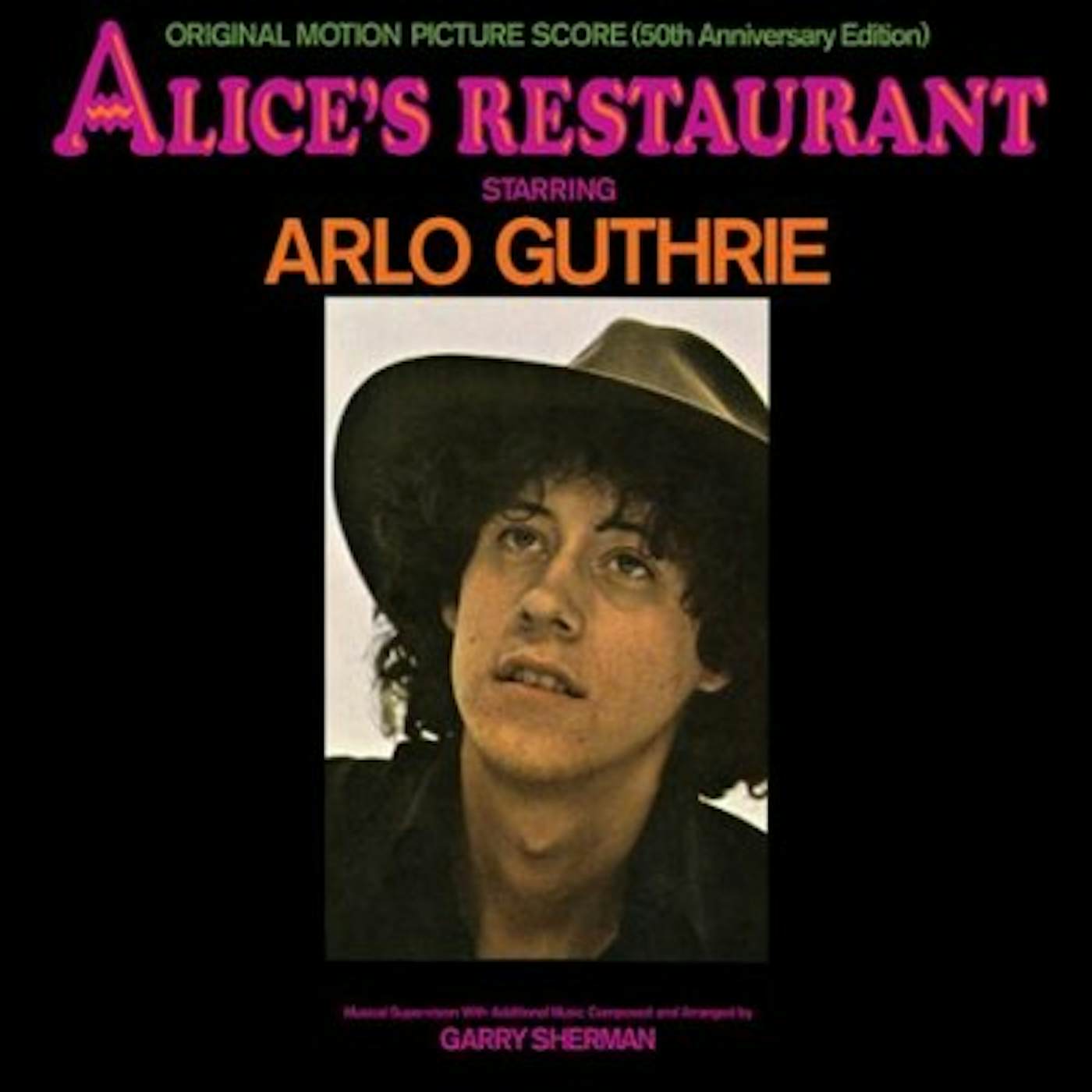 Arlo Guthrie ALICE'S RESTAURANT: Original Soundtrack MGM MOTION PICTURE (50TH ANNIVERSARY EDITION) Vinyl Record