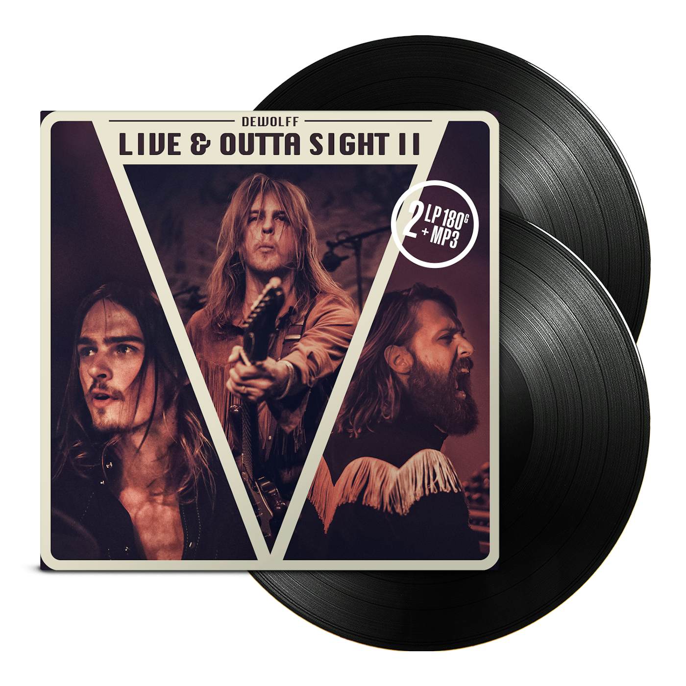 DeWolff Live & Outta Sight Ii Vinyl Record