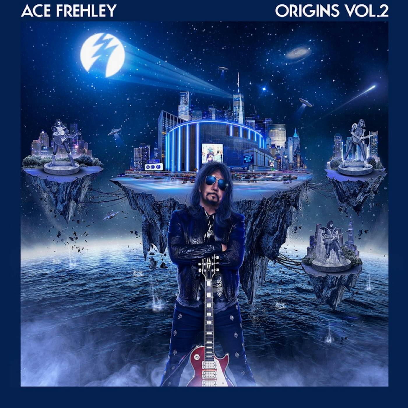Ace Frehley ORIGINS VOL.2 (BLUE & WHITE VINYL) Vinyl Record