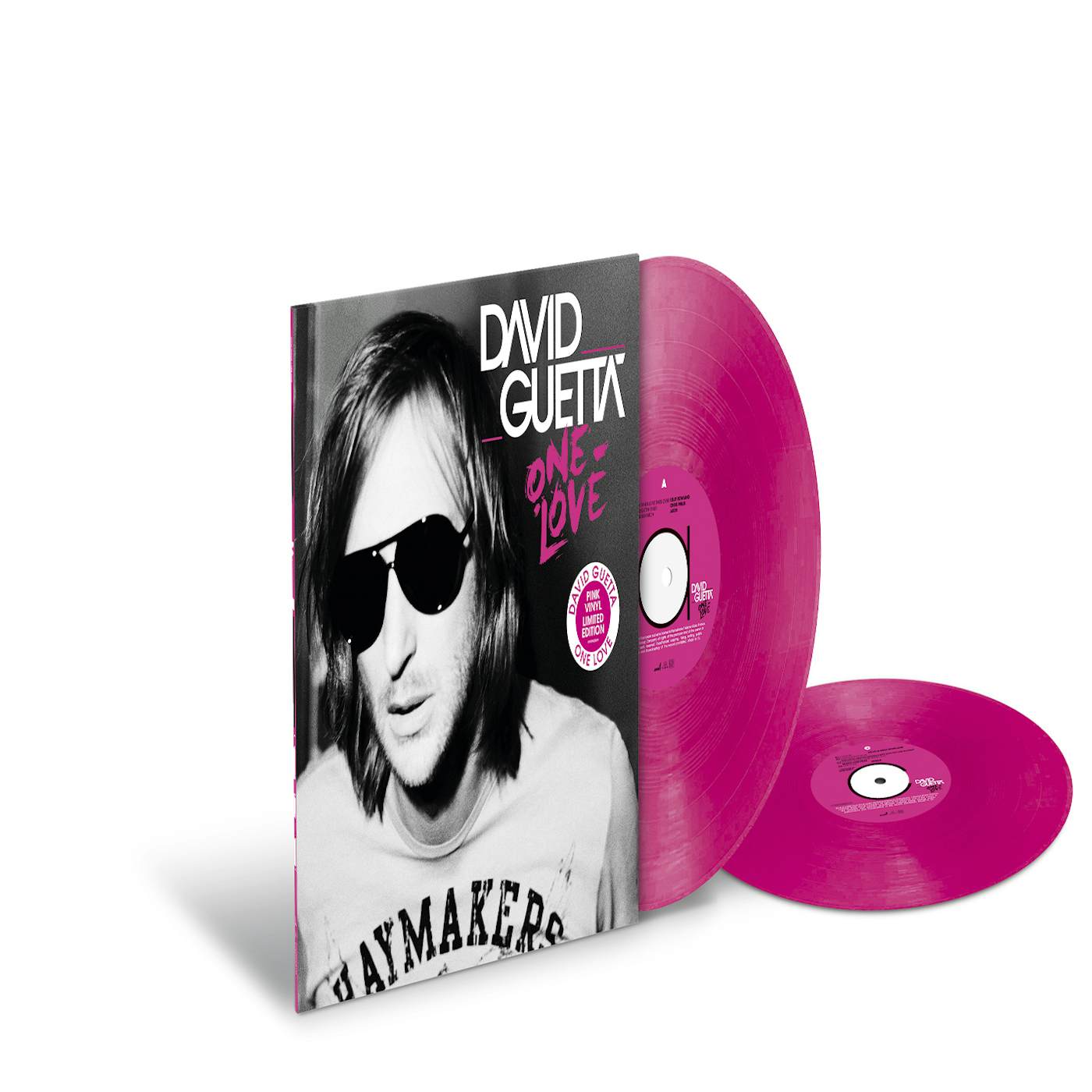 David Guetta ONE LOVE (LIMITED EDITION/2LP/PINK VINYL) Vinyl Record