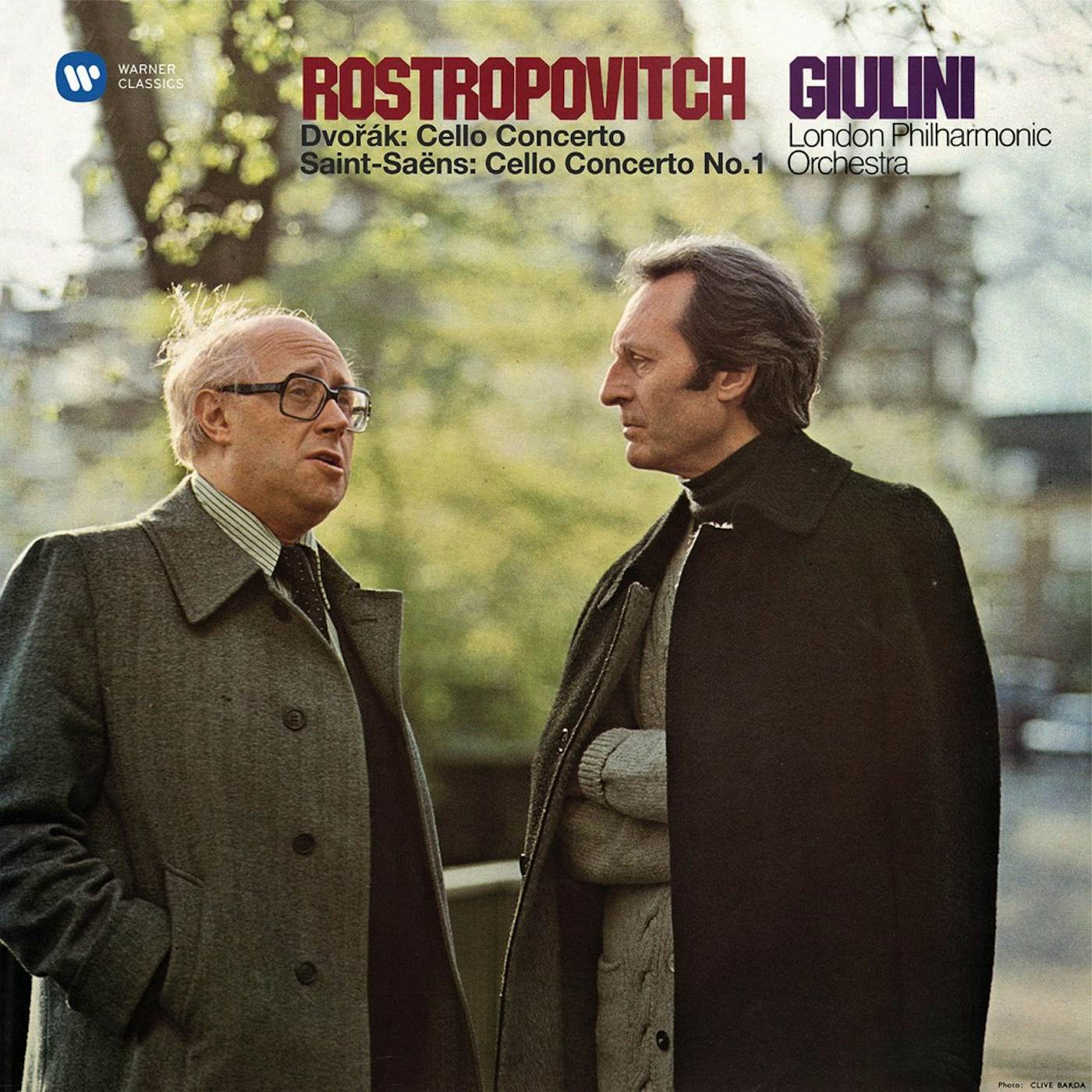 Mstislav Rostropovich Dvorak: Cello Concerto & Saint-Saens: Cello Concerto No. 1 Vinyl Record