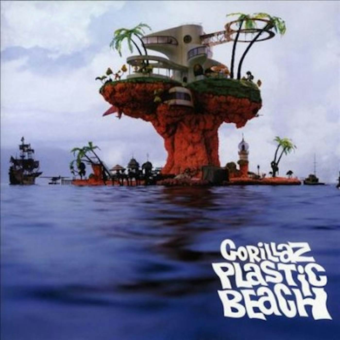Gorillaz PLASTIC BEACH (2LP) Vinyl Record