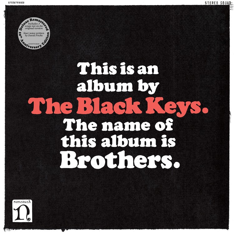 The Black Keys Brothers Deluxe Remaster Vinyl Record