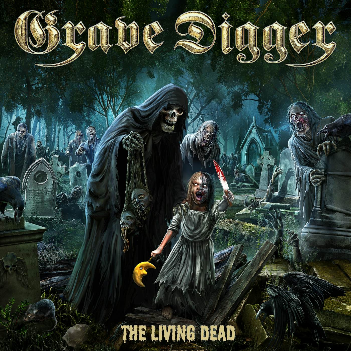 Grave Digger LIVING DEAD Vinyl Record