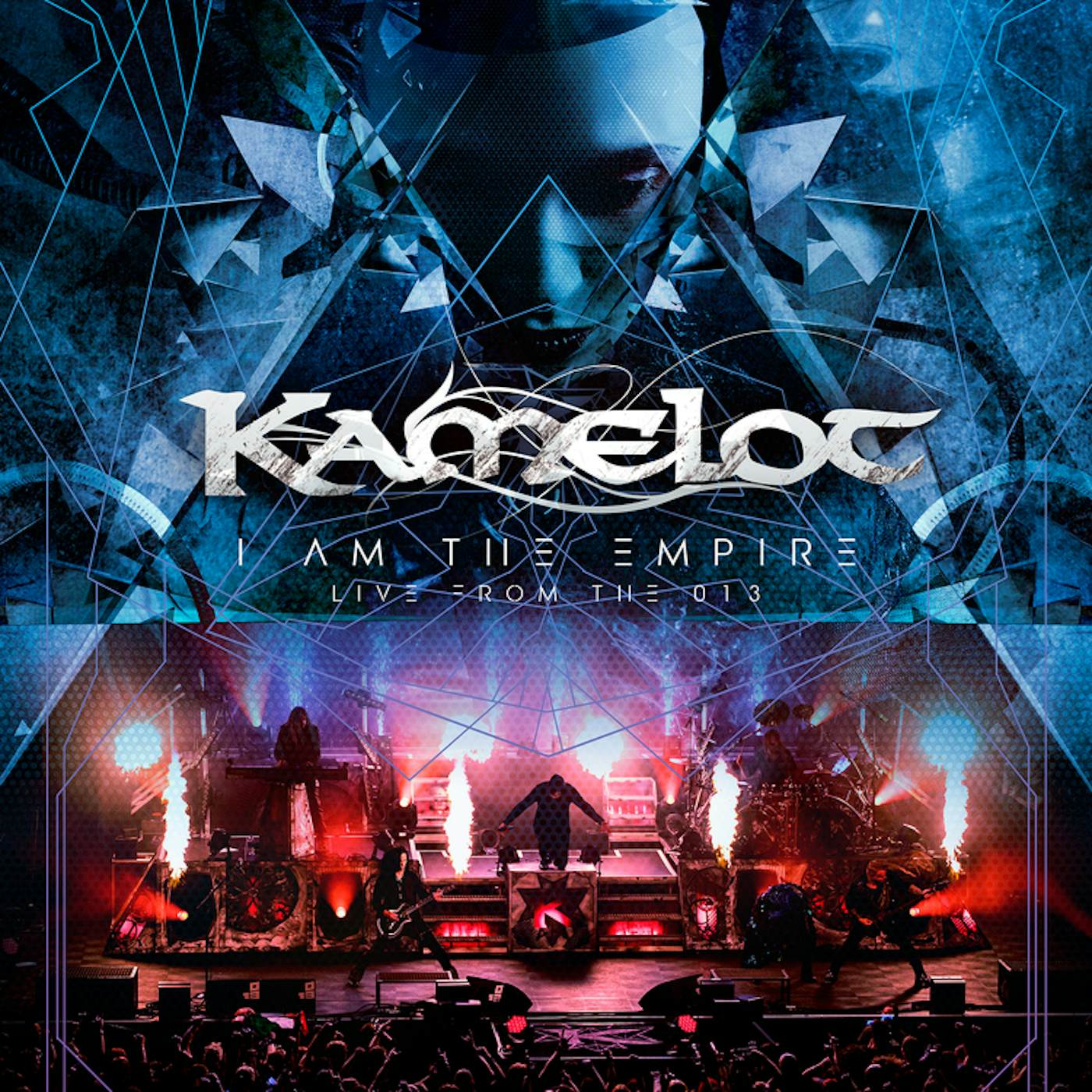 Kamelot I AM THE EMPIRE (LIVE FROM THE 013) (2LP/GATEFOLD/DVD) Vinyl Record
