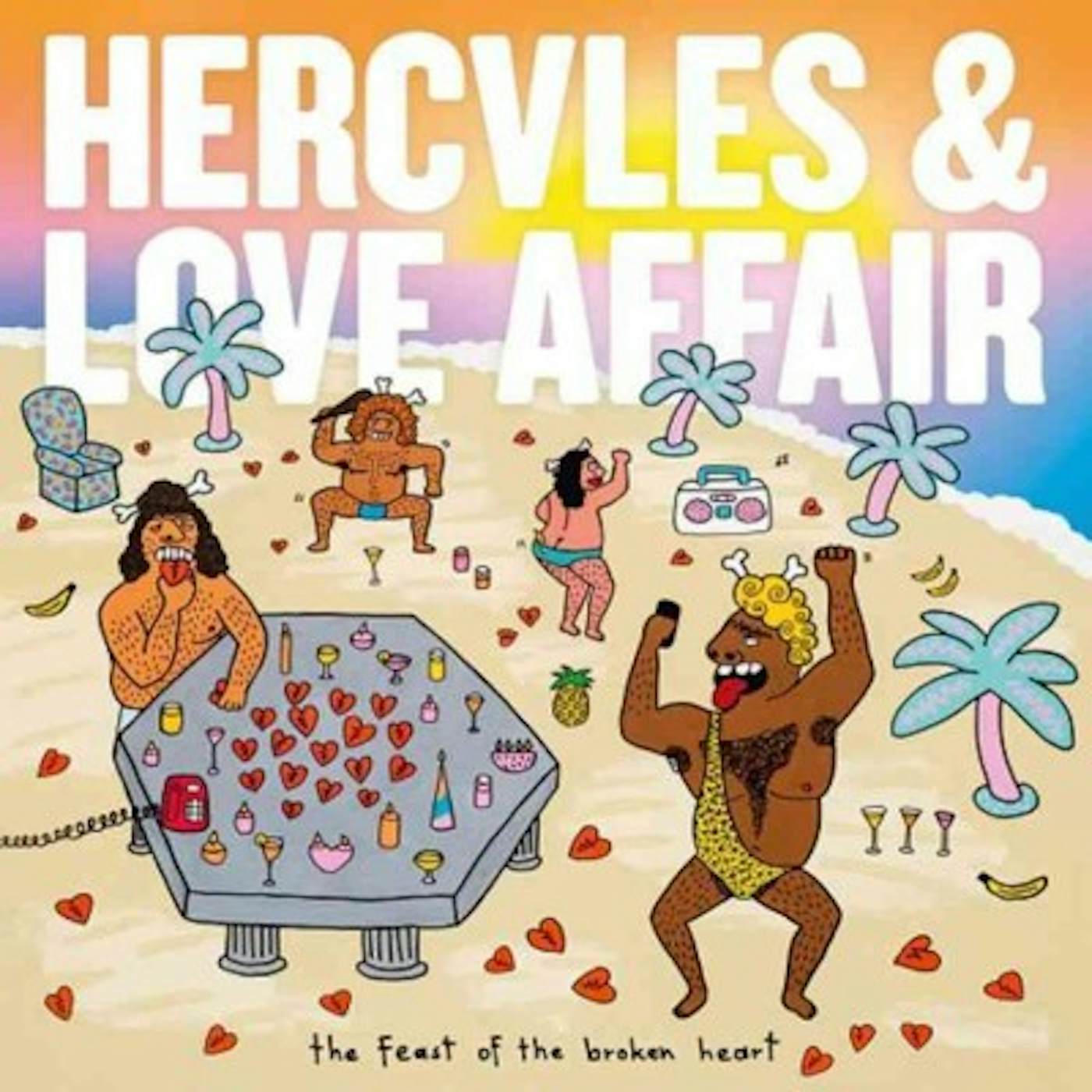 Hercules & Love Affair Feast of The Broken Heart Vinyl Record