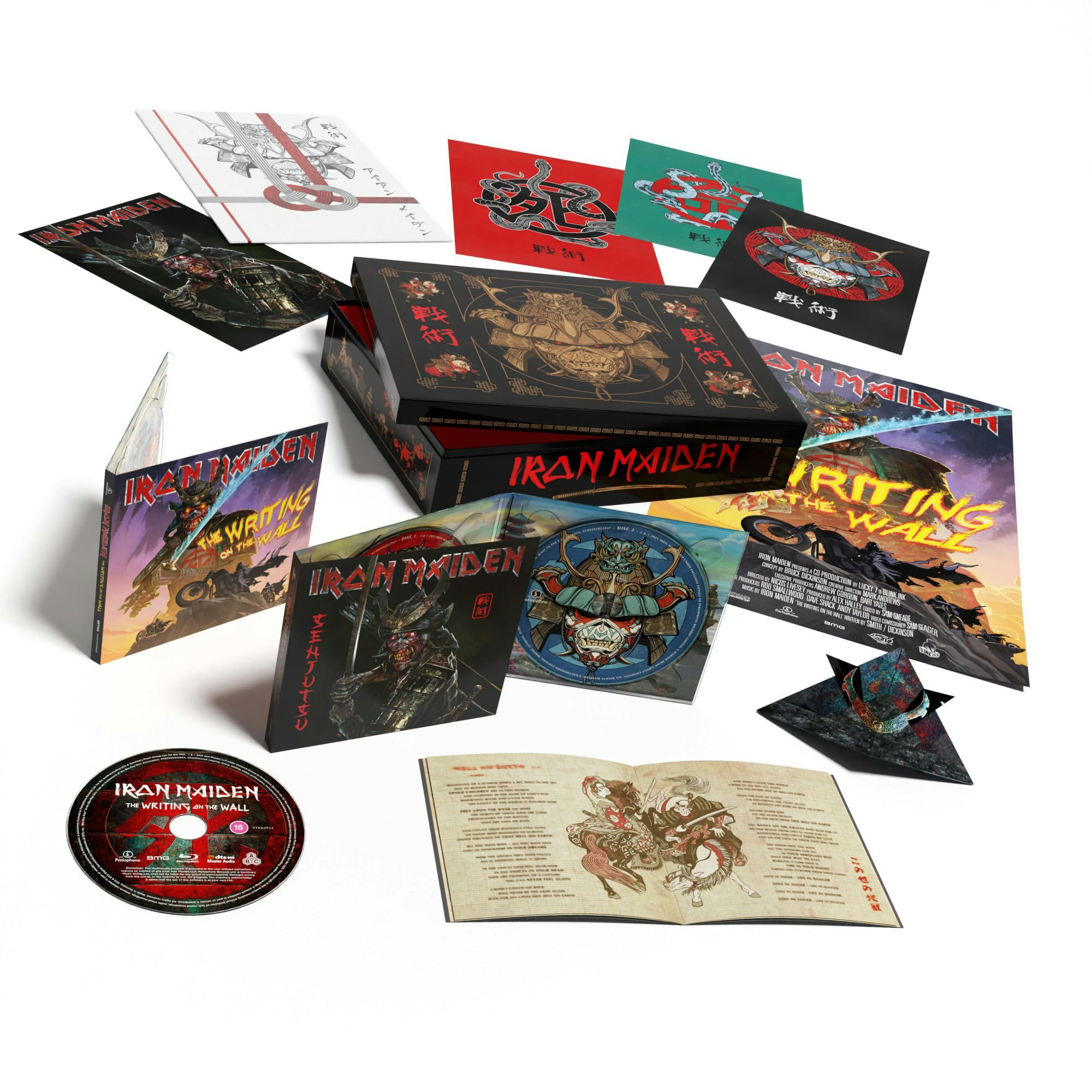 Iron Maiden Senjutsu Deluxe Box Set Limited 2 Cd/Bluray (Vinyl)