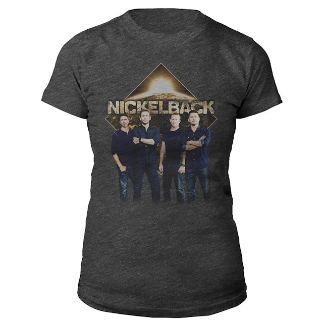 Nickelback Women's Band Photo Tee