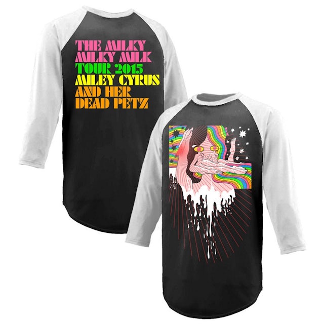 Miley Cyrus Milky Milk Raglan