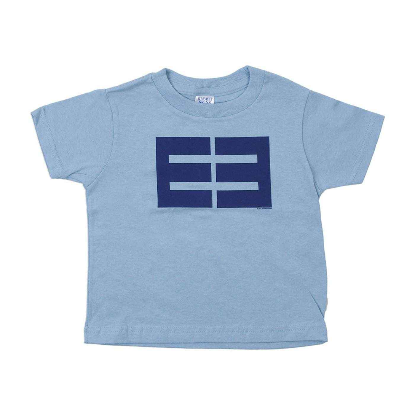 Emblem3 Block Logo Lt. Blue Toddler Tee