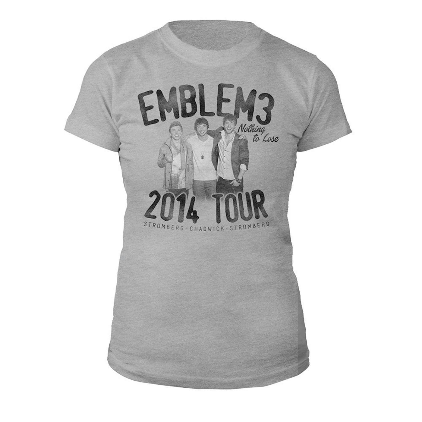 Emblem3 Nothing To Lose Girl's  Tour Tee