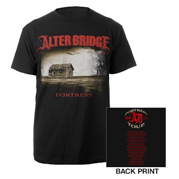 Alter Bridge Fortress Album Cover Tour Tee