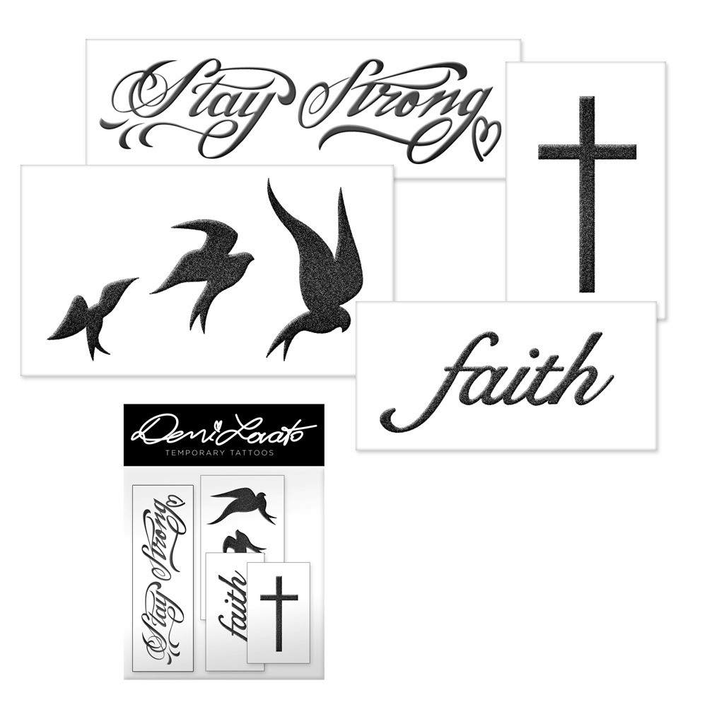 demi lovato faith tattoo