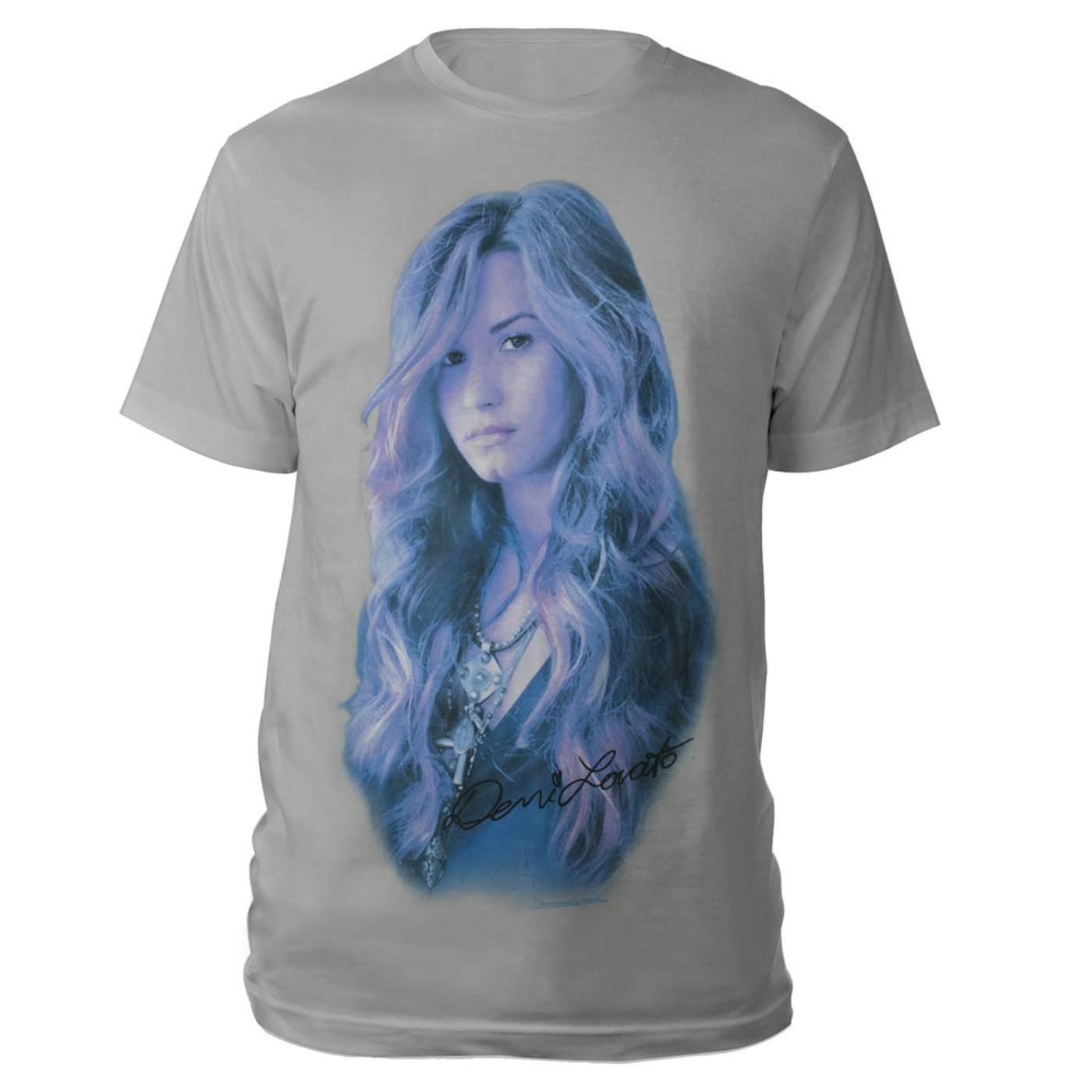 Demi Lovato Silver Portrait Shirt