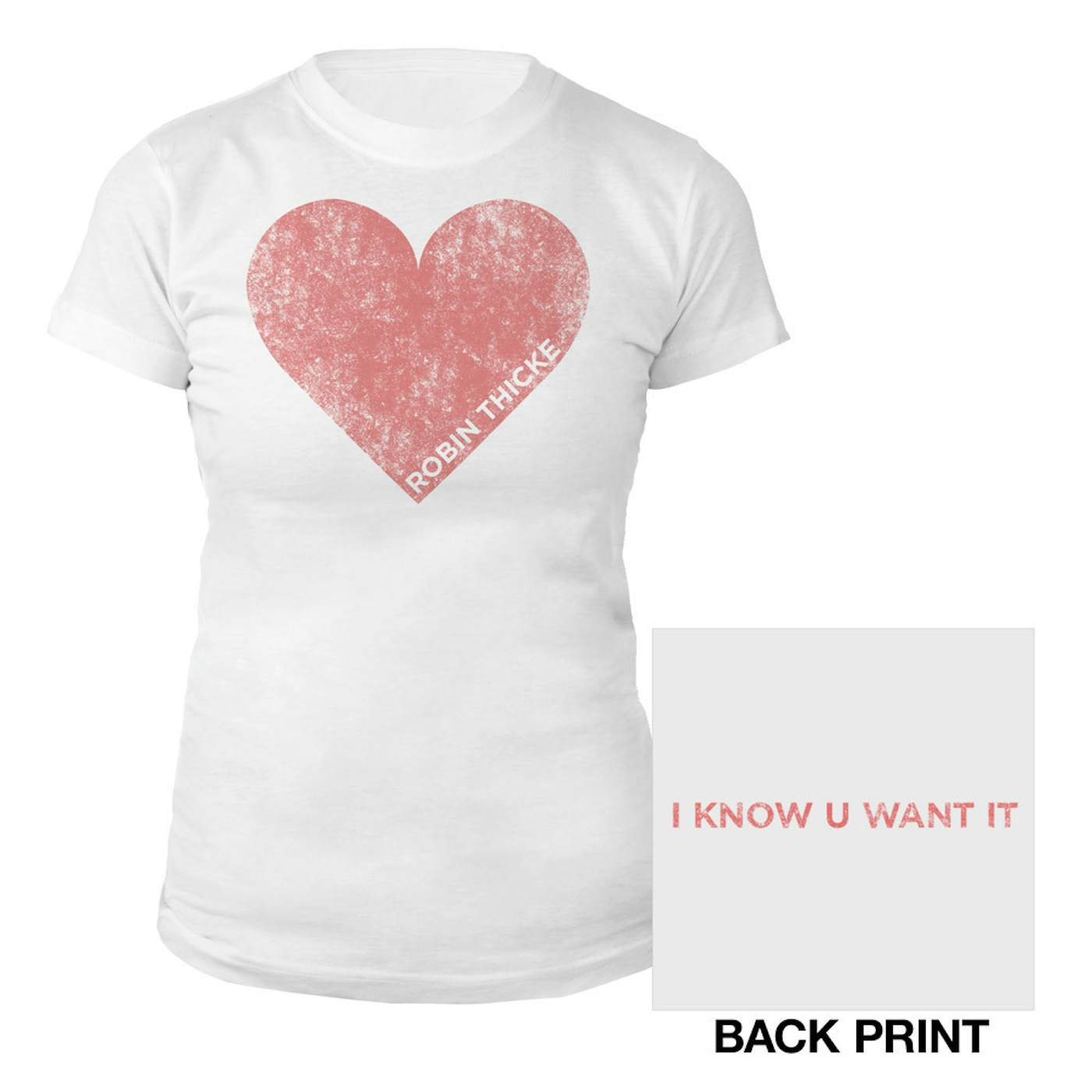Robin Thicke Heart Women's shirt