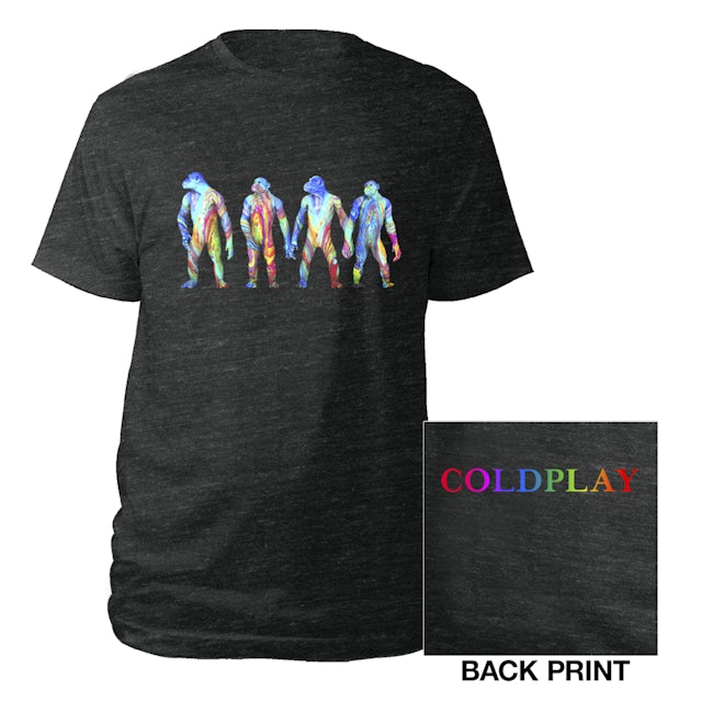 coldplay higher power shirt