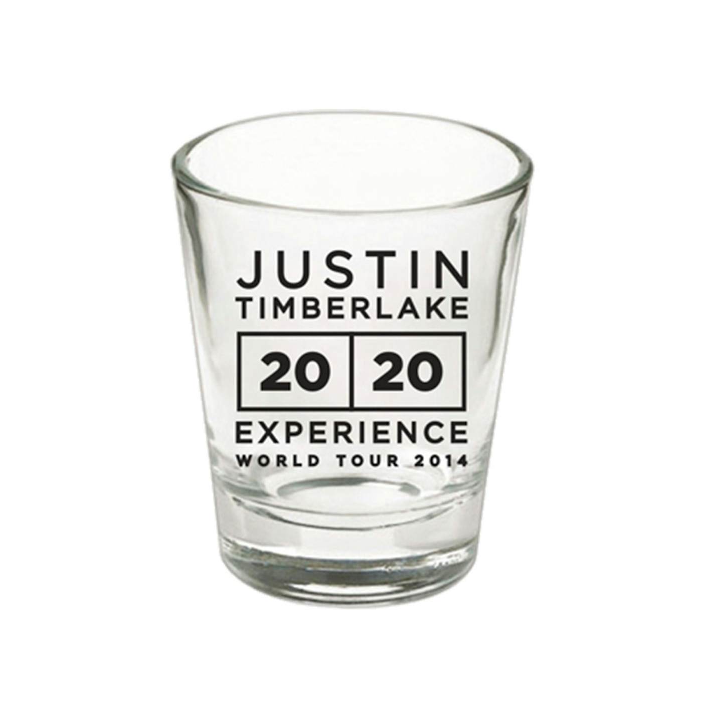Justin Timberlake World Tour 2014 Shot Glass