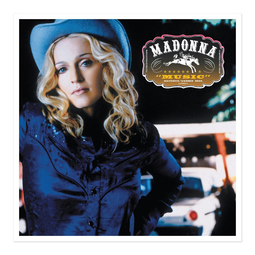 Madonna Official Music Album Cover Lithograph. Limited Collector's