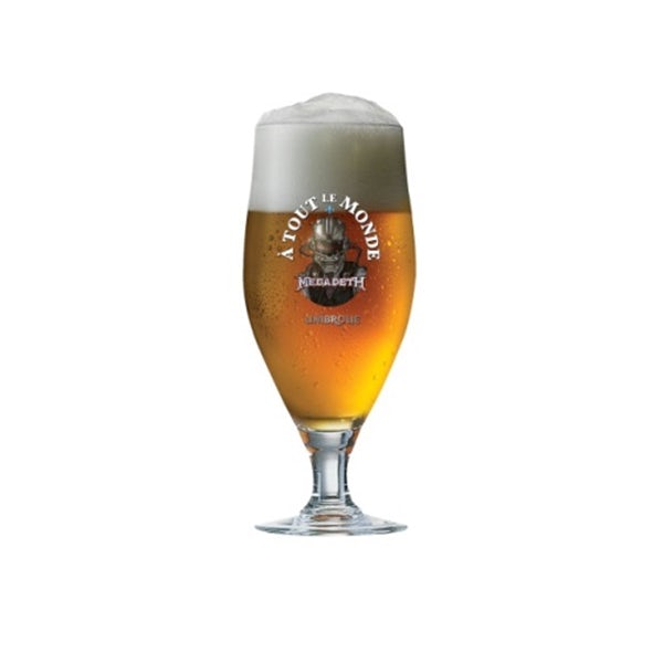 Megadeth A Tout Le Monde Beer Glass