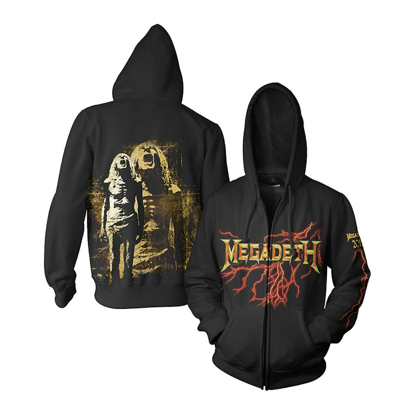 Megadeth Zip-Up Hoodie