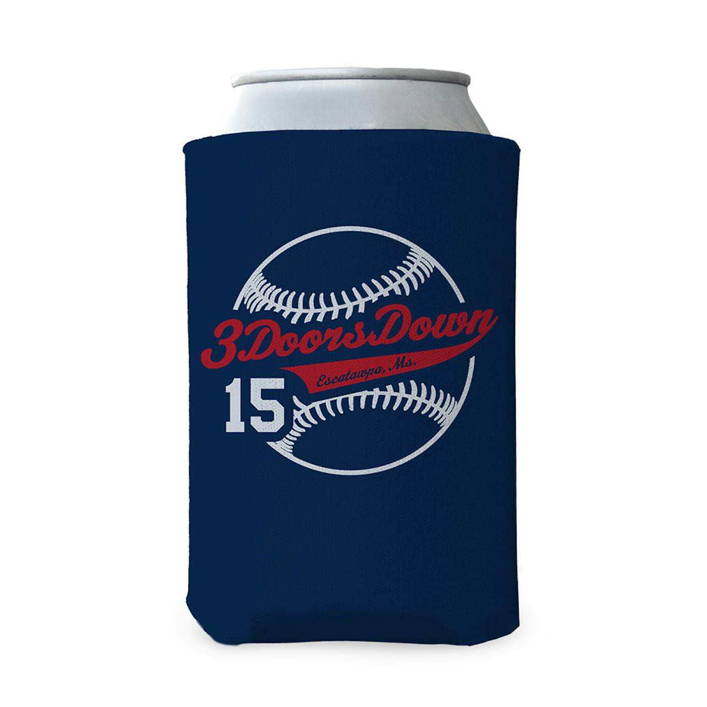 3 Doors Down 2015 Tour Baseball Drink Cooler