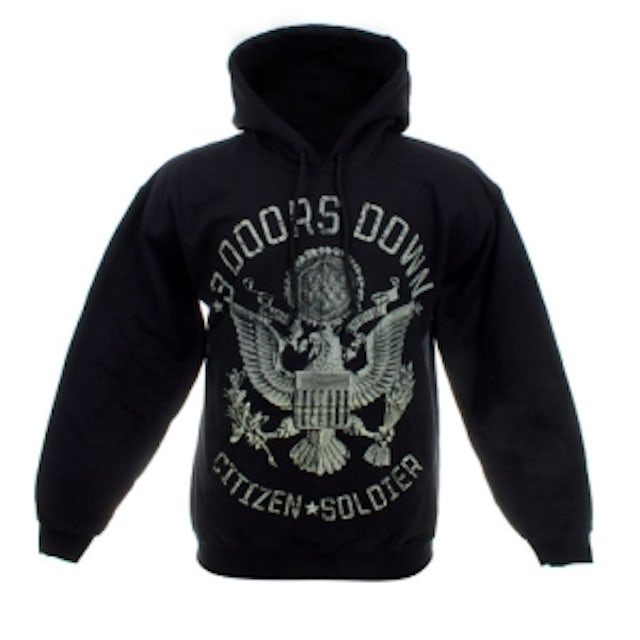 3 Doors Down Citizen Soldier Pullover Hoody