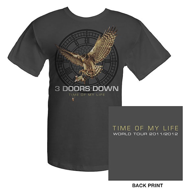3 Doors Down Time Of My Life Event Tee