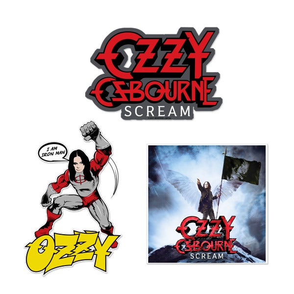 Ozzy Osbourne Sticker Die Cut Laminated Produktbild-Vorschau 4