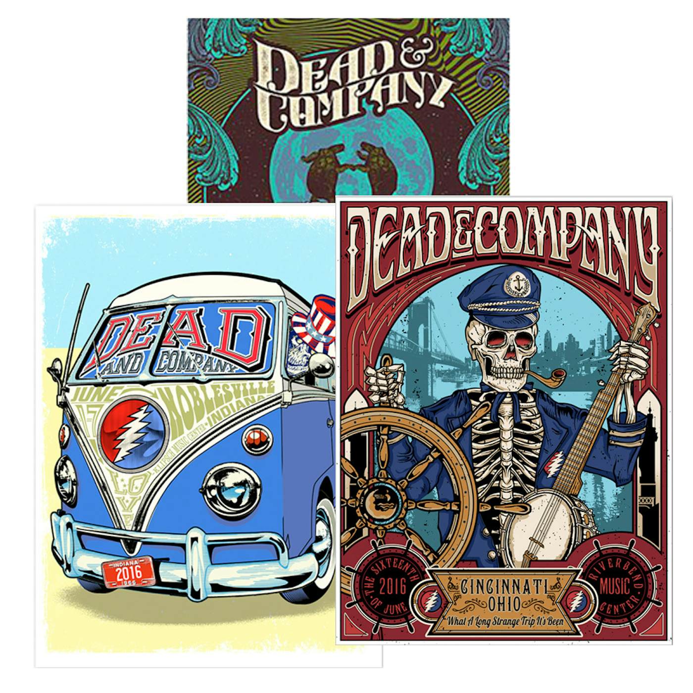 Dead & Company Exclusive Offer! 3 Event Posters for $100