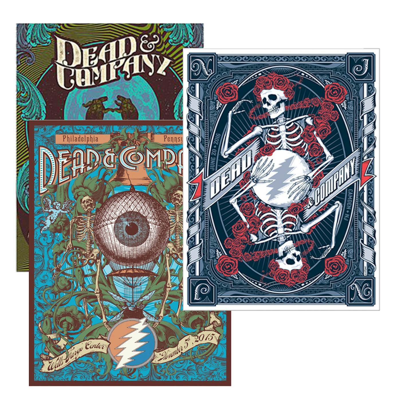 Exclusive Dead & Company Event posters for 1 price!