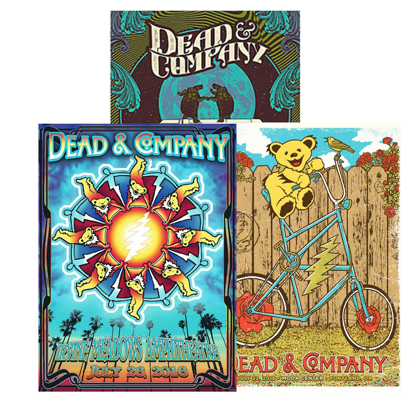 Dead & Company Exclusive Event Posters Bundle!
