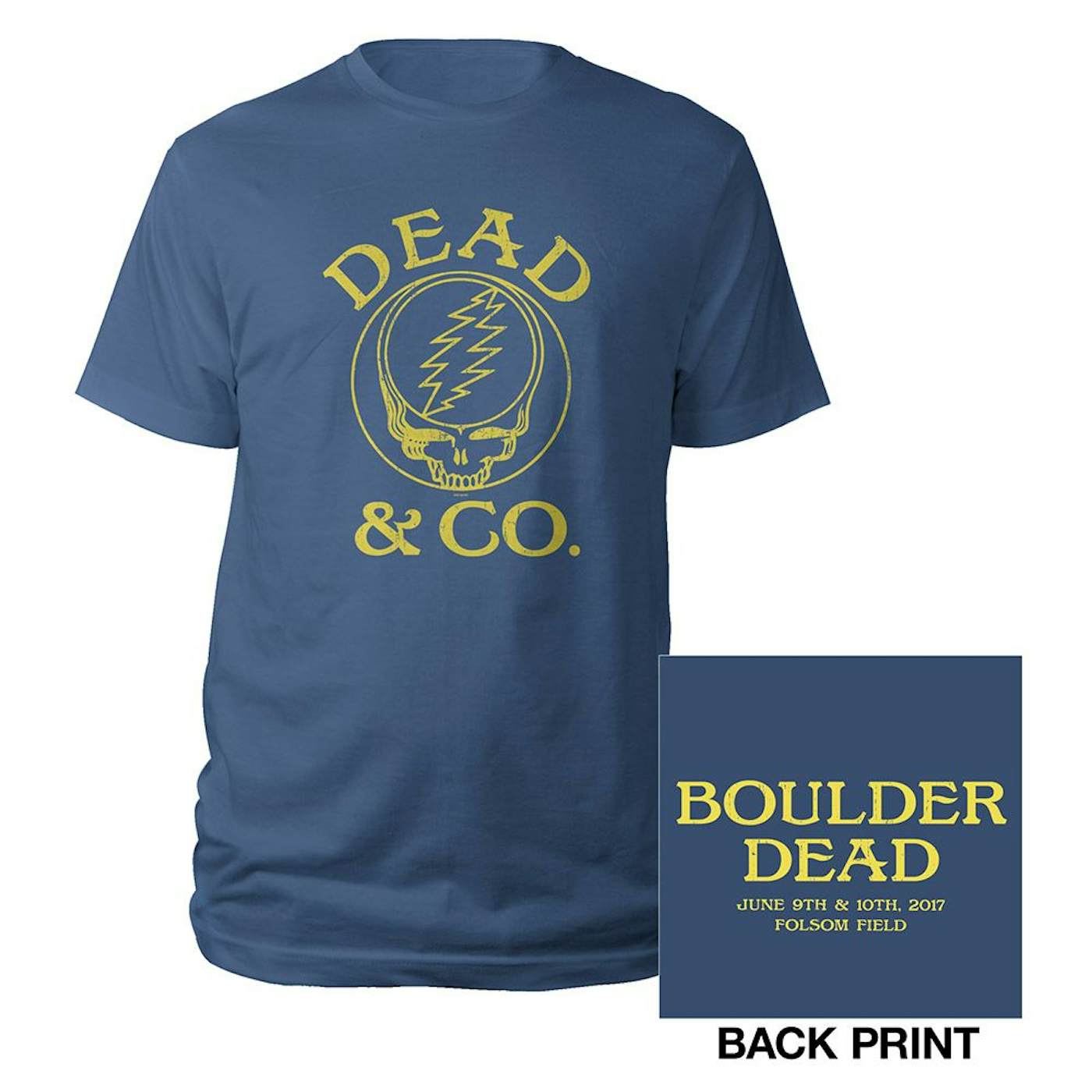 Dead & Company Boulder, CO Stealie Event Tee