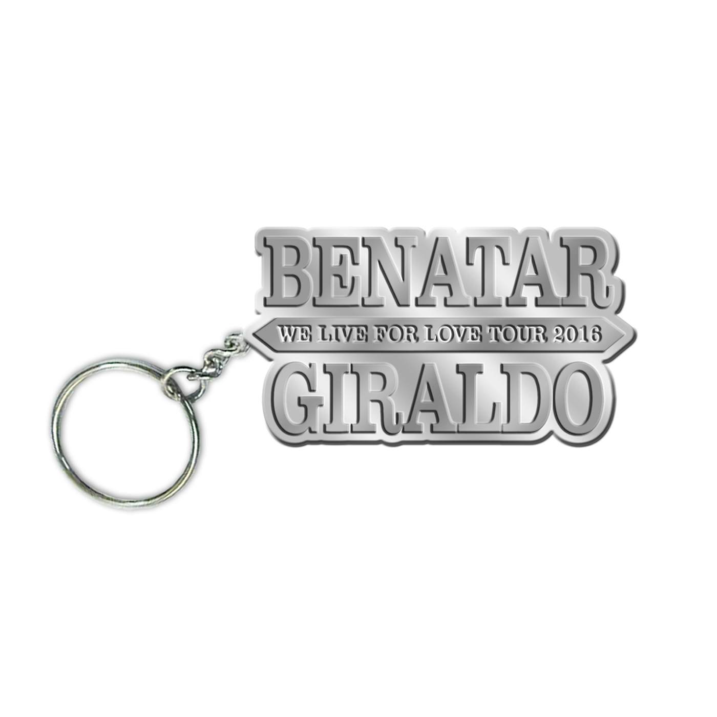 Pat Benatar We Live For Love Keychain