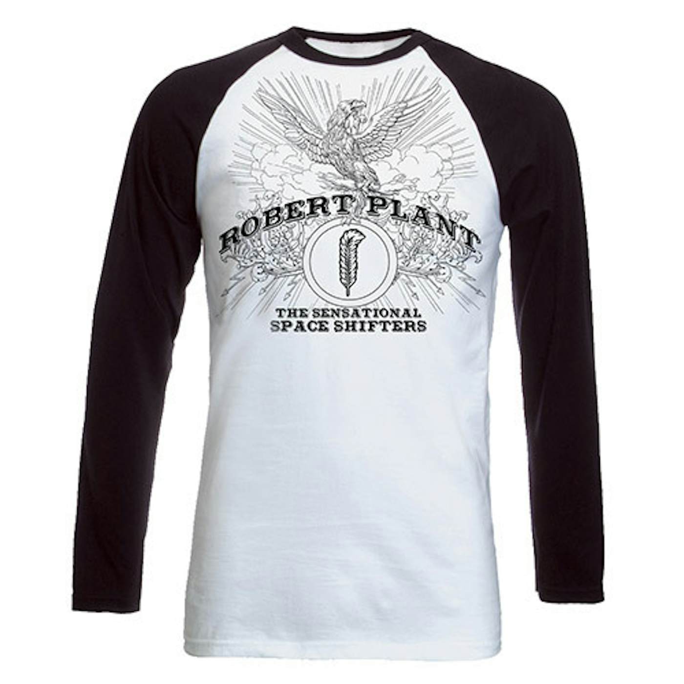 Robert Plant Phoenix Black/White Raglan
